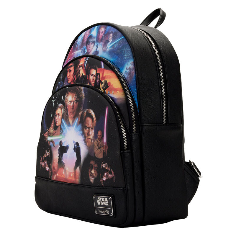 Loungefly Star Wars Prequel Trilogy backpack 34cm Nerdscape