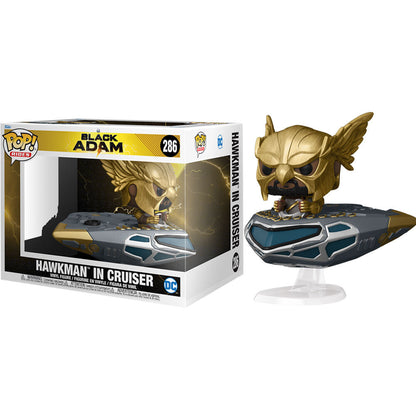 POP figure DC Comics Black Adam Hawkman in Cruiser Nerdscape