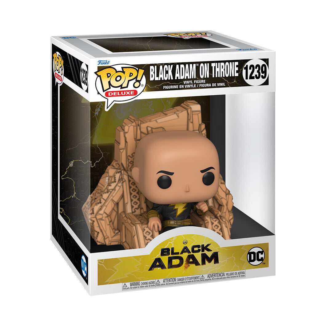 POP figure DC Comics Black Adam - Black Adam on Throne Nerdscape