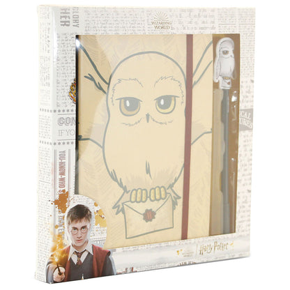 Harry Potter Hedwig set diary + pen Nerdscape