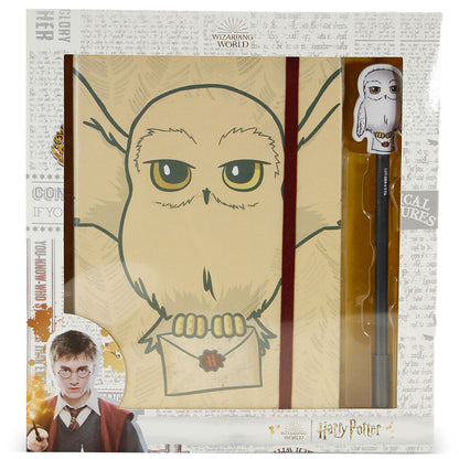 Harry Potter Hedwig set diary + pen Nerdscape