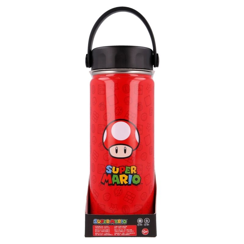 Nintendo Super Mario Bros stainless steel bottle 530ml Nerdscape