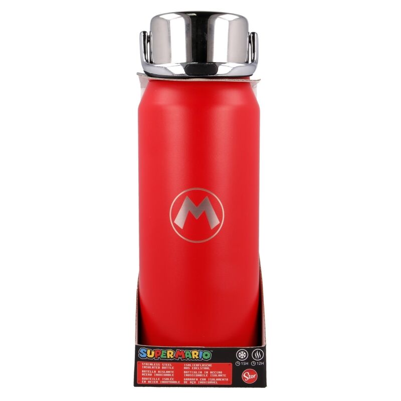 Nintendo Super Mario Bros stainless steel bottle 505ml - Nerdscape