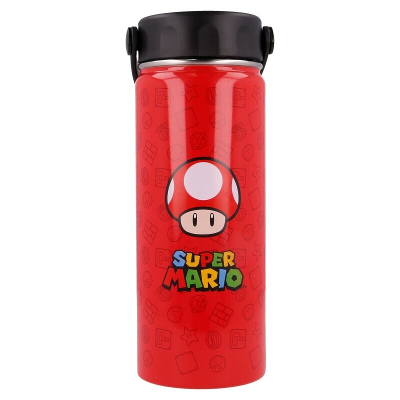 Nintendo Super Mario Bros stainless steel bottle 530ml Nerdscape