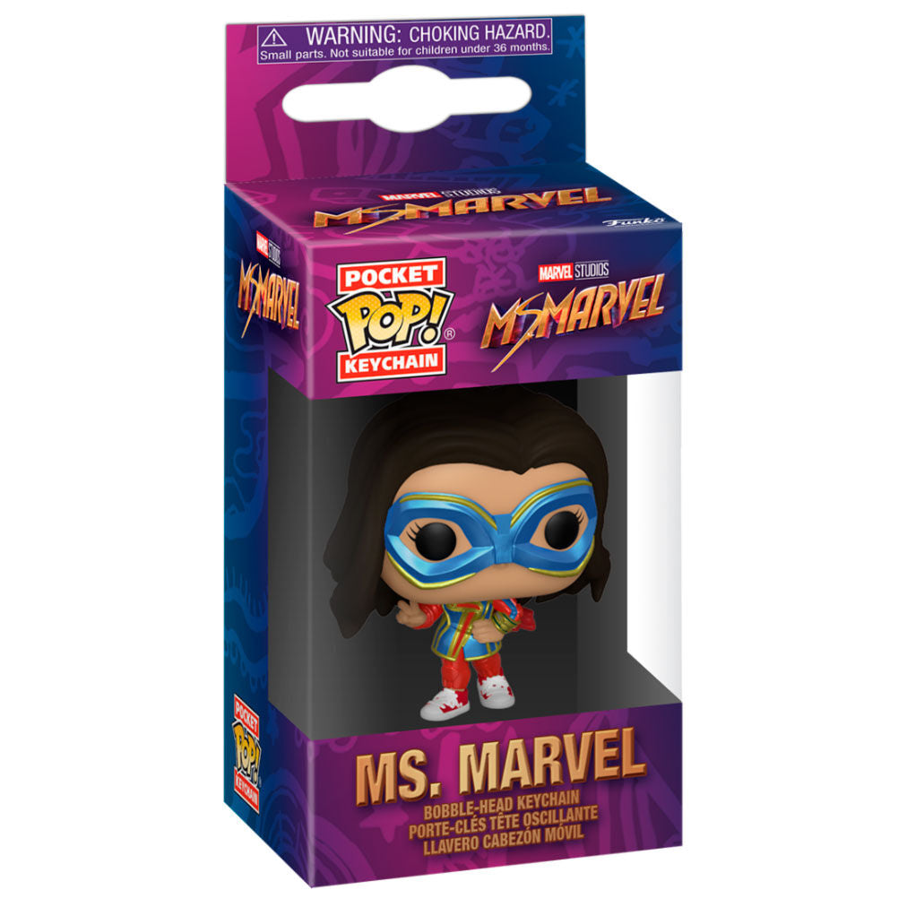 Pocket POP Keychain Marvel Ms. Marvel Nerdscape