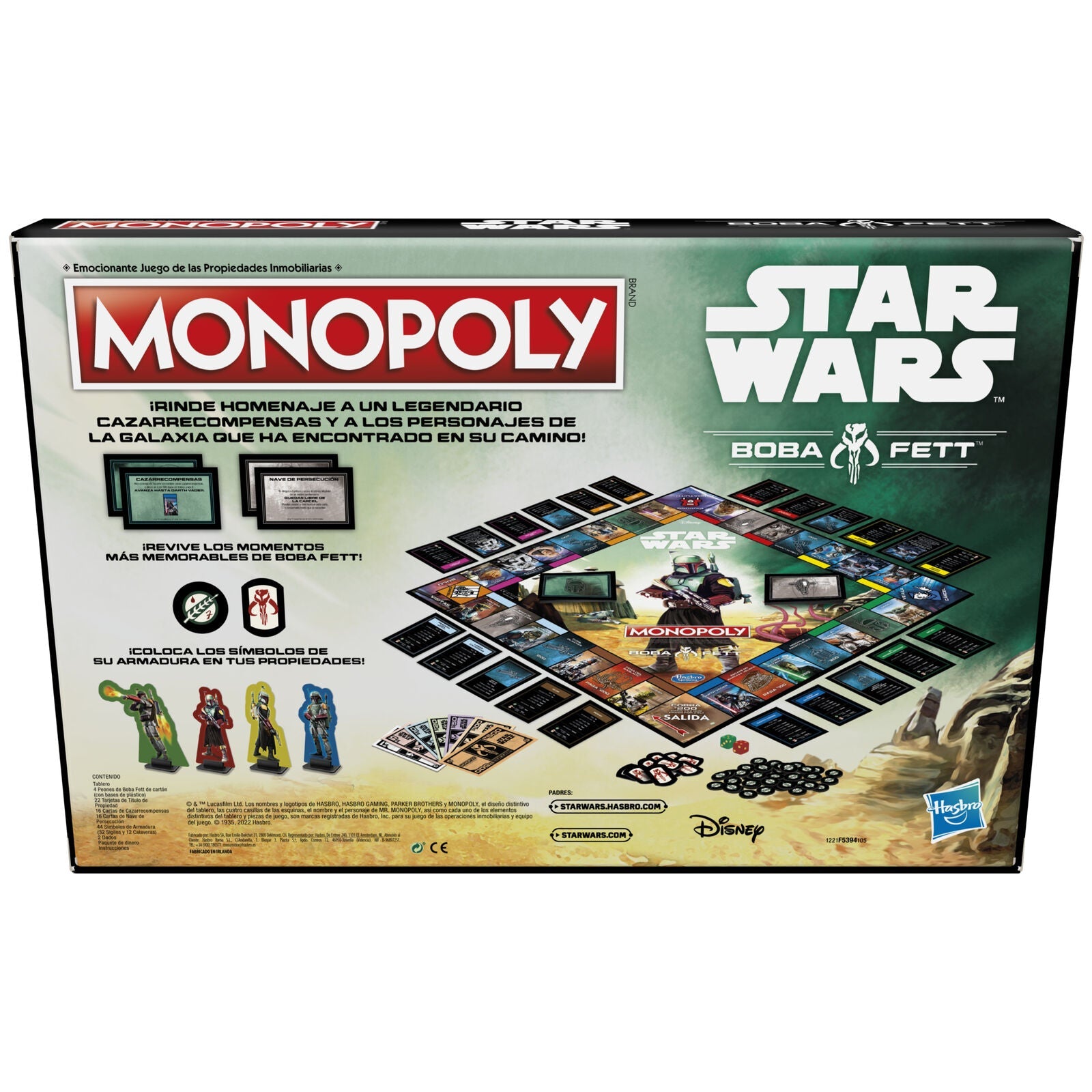 Monopoly Boba Fett Star Wars - Figura da Collezione - Nerdscape Nerdscape