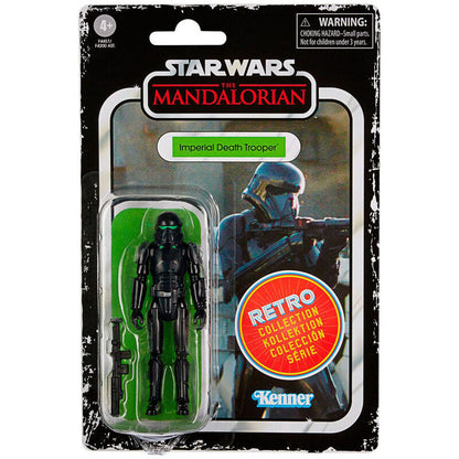Star Wars Imperial Death Trooper The Mandalorian Retro Collection Figura da Collezione - Nerdscape Nerdscape