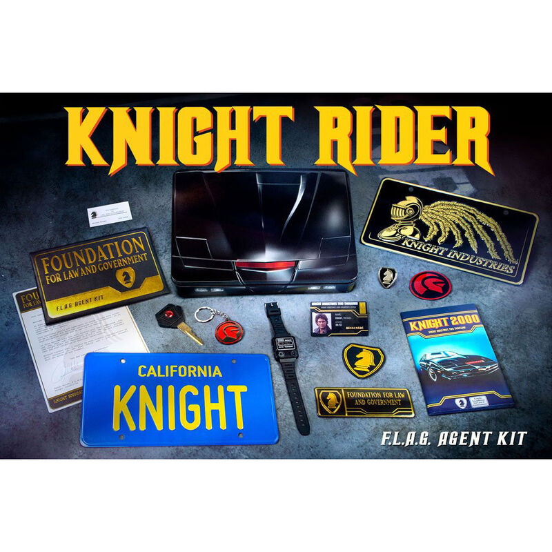 Knight Rider Flag Agent kit replica Nerdscape