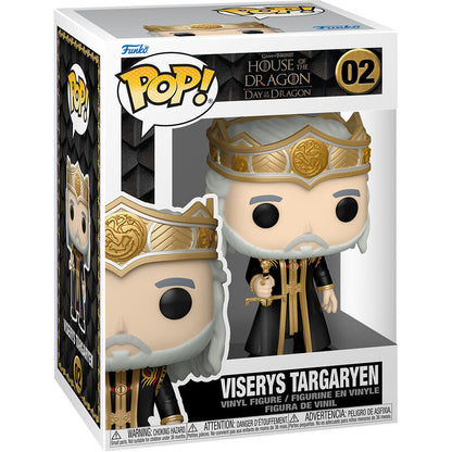Figurine POP Game of Thrones Maison du Dragon Viserys Targaryen