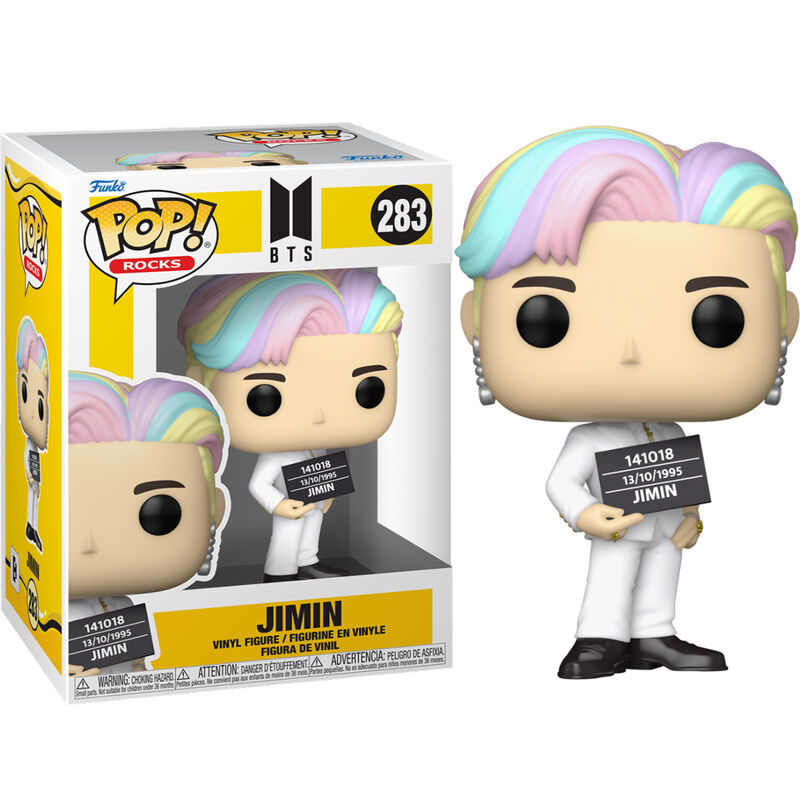 Funko Pop! BTS Jimin - Figura da Collezione Vinyl Nerdscape