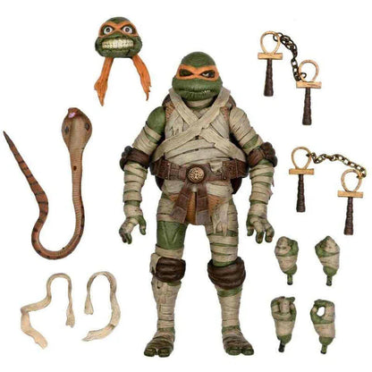 Ninja Turtles Michelangelo The Mummy Figura da Collezione 18cm - Nerdscape Nerdscape