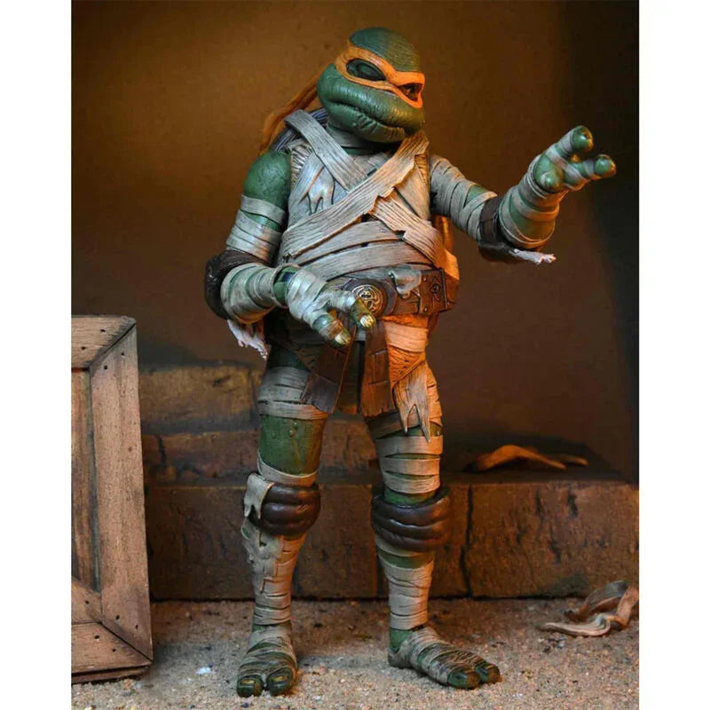 Ninja Turtles Michelangelo The Mummy Figura da Collezione 18cm - Nerdscape Nerdscape