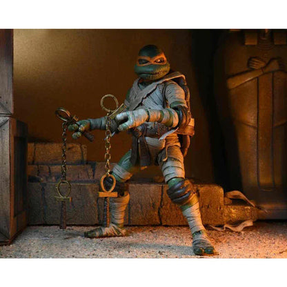 Ninja Turtles Michelangelo The Mummy Figura da Collezione 18cm - Nerdscape Nerdscape
