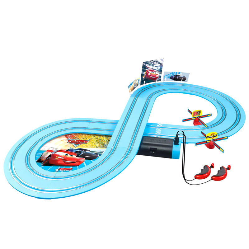 Disney Pixar Cars Rayo & Storm Racing circuit Nerdscape