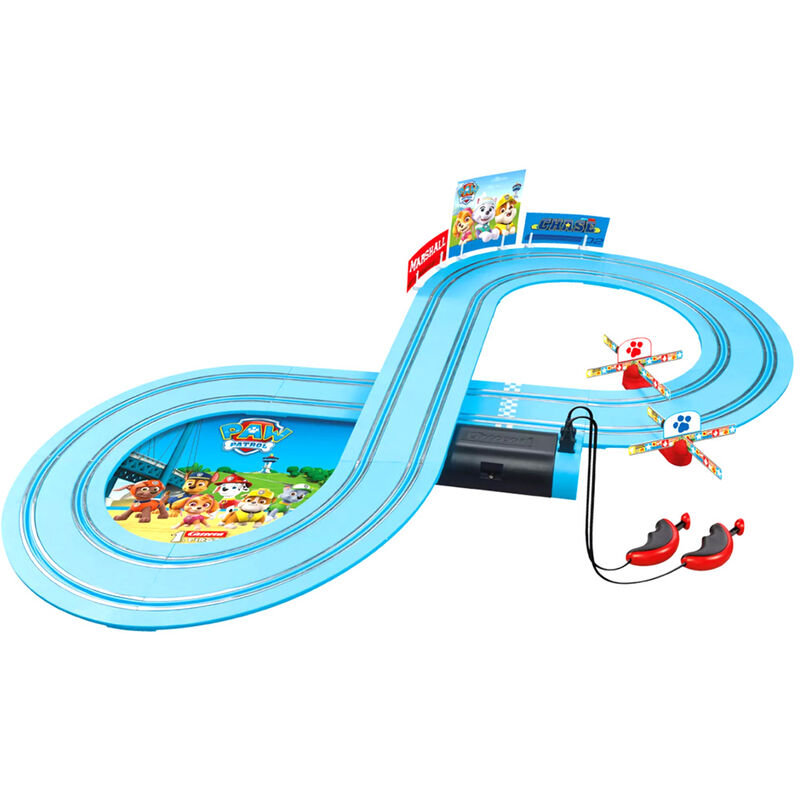 Paw Patrol Chase & Marshall Racing circuit Nerdscape