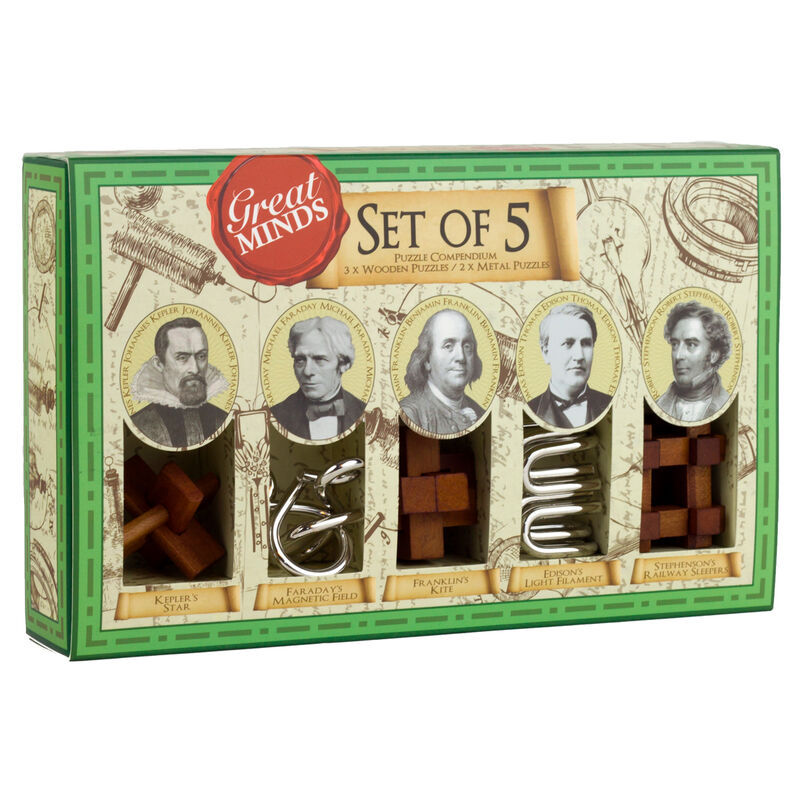 The Great Minds Men set of 5 skill games Nerdscape
