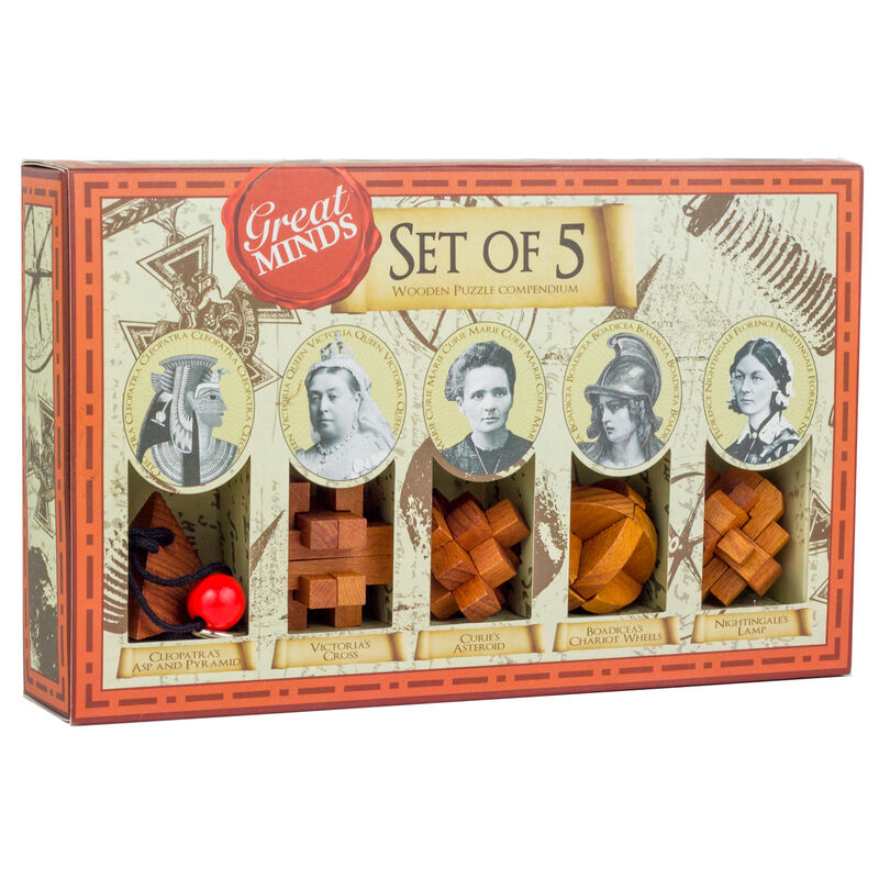The Great Minds Women set of 5 skill games Nerdscape