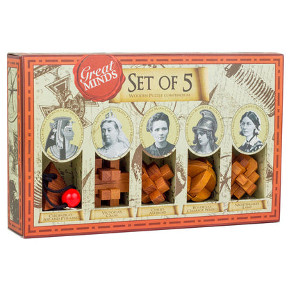 The Great Minds Women set of 5 skill games Nerdscape