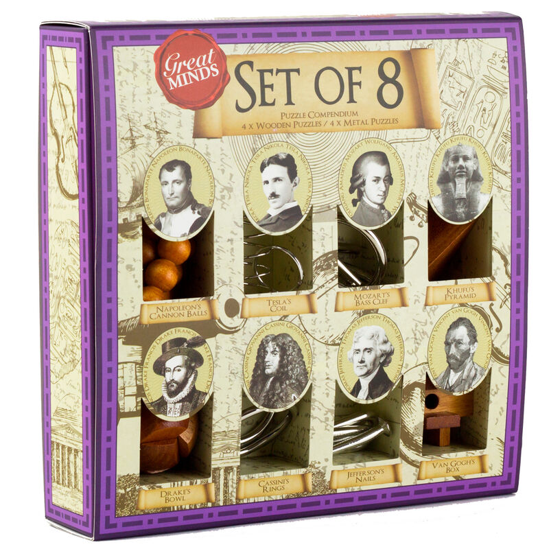 The Great Minds set of 8 skill games Nerdscape
