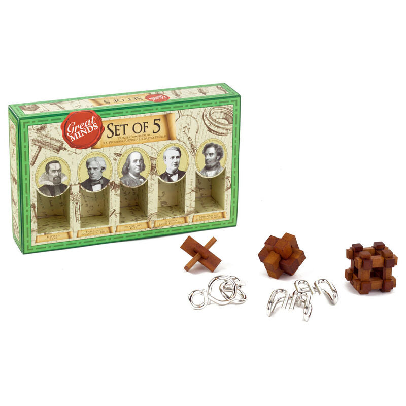 The Great Minds Men set of 5 skill games Nerdscape