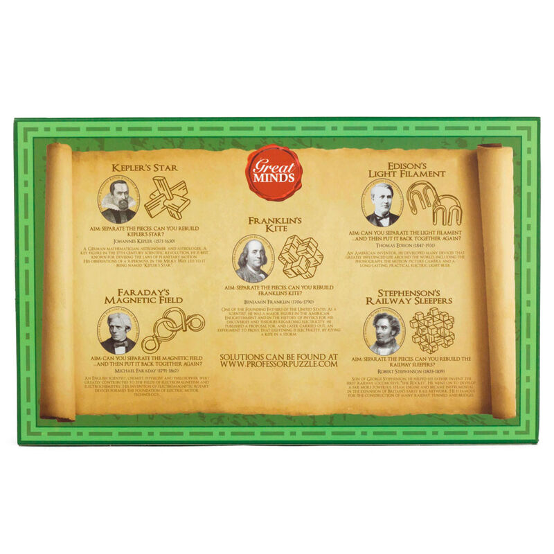 The Great Minds Men set of 5 skill games Nerdscape