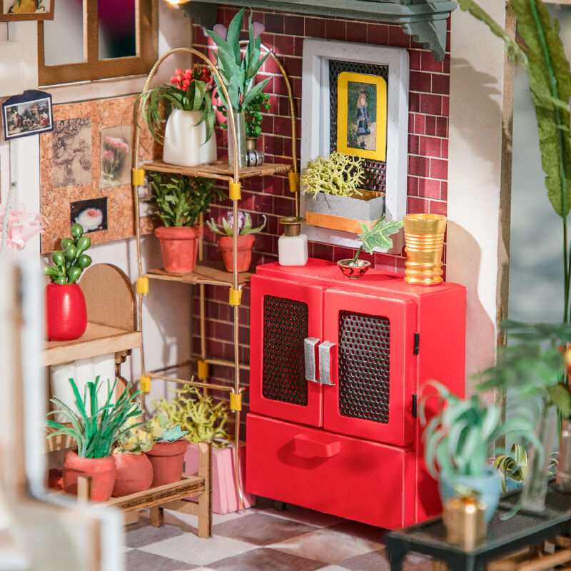 Emily s Flower Shop miniature house model 258pcs Nerdscape