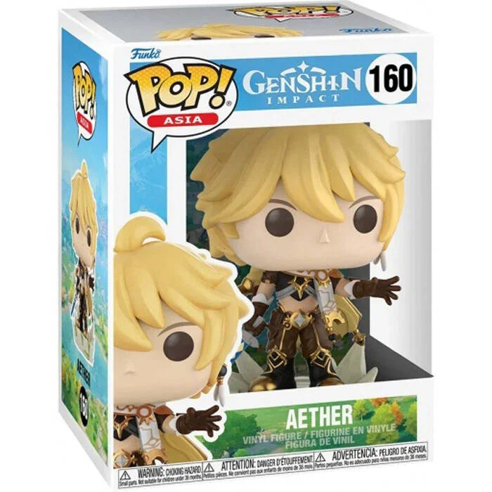Funko Pop! Genshin Impact Aether - Figura da Collezione Vinyl Nerdscape