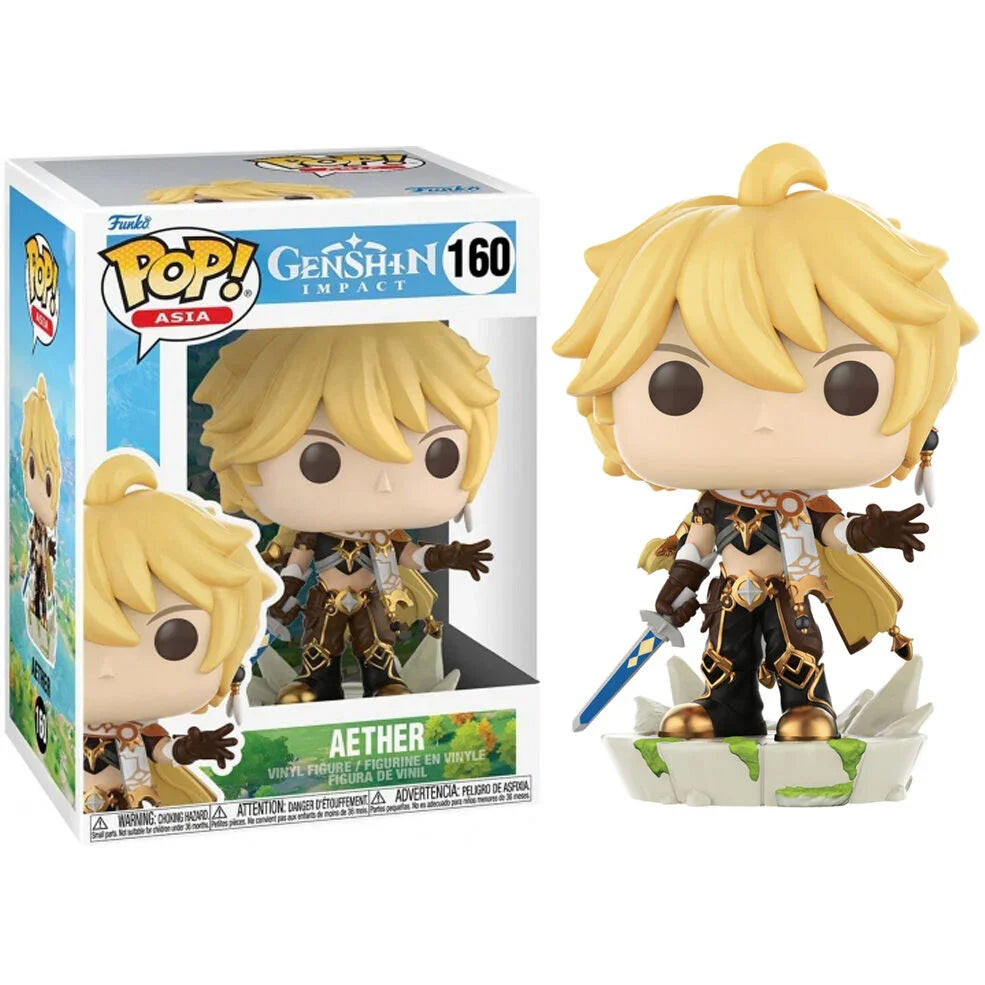 Funko Pop! Genshin Impact Aether - Figura da Collezione Vinyl Nerdscape