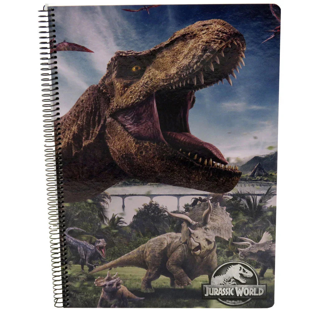 Jurassic World A4 notebook Nerdscape