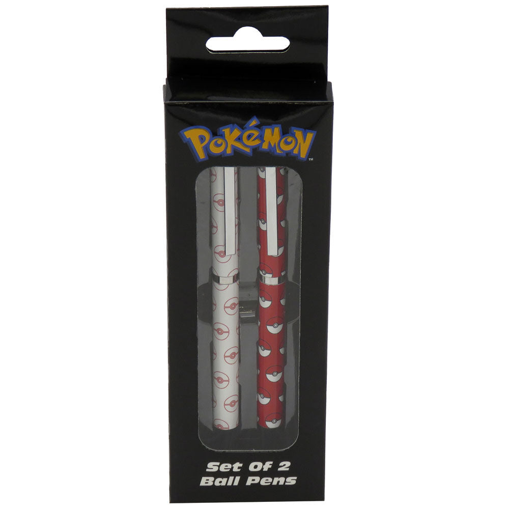 Pokemon Pokeball blister 2 ballpoint pens Nerdscape