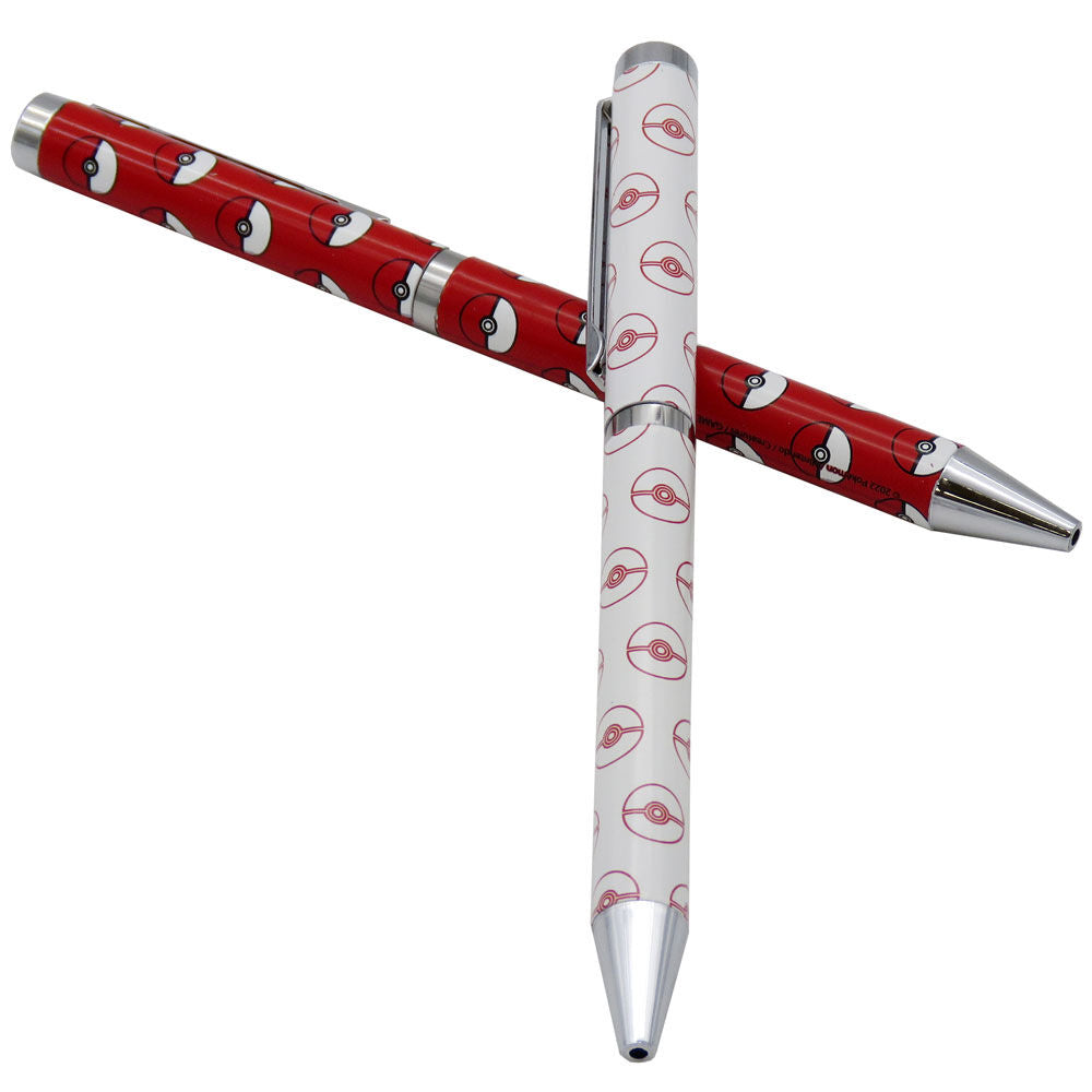 Pokemon Pokeball blister 2 ballpoint pens Nerdscape