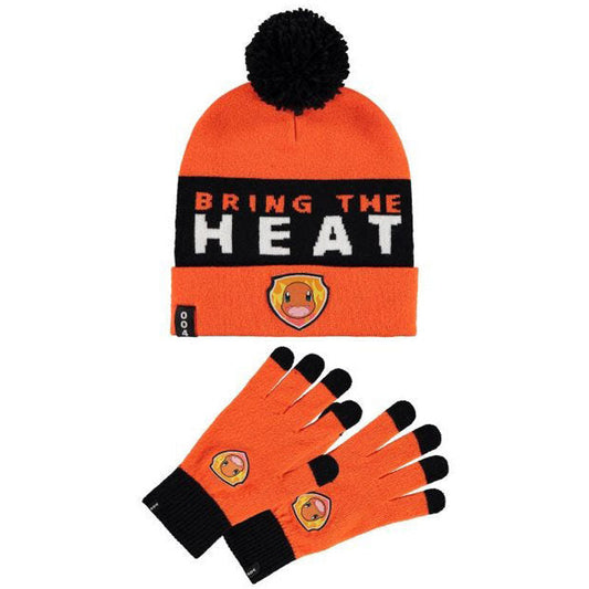 Pokemon Charmander hat and gloves set Nerdscape