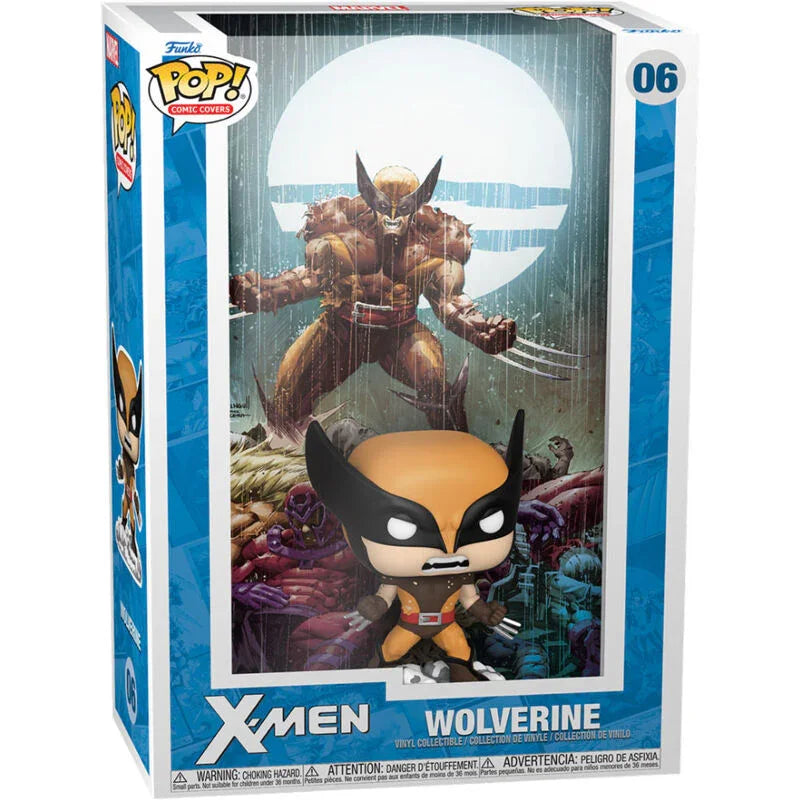 Funko Pop! Comic Covers X-Men Wolverine - Figura da Collezione Vinyl Nerdscape