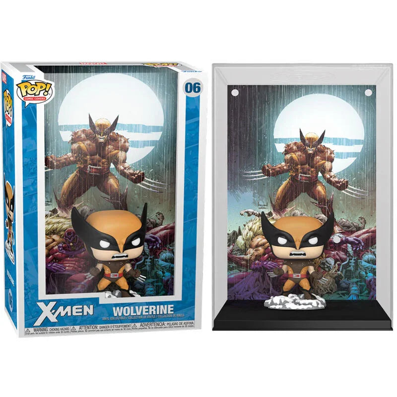 Funko Pop! Comic Covers X-Men Wolverine - Figura da Collezione Vinyl Nerdscape