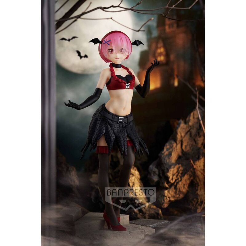 Espresto Ram Monster Motions Re:Zero Starting Life in Another World - Figura da Collezione - Nerdscape Nerdscape
