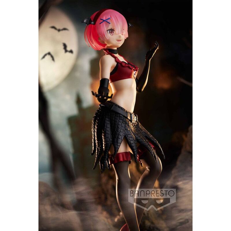 Espresto Ram Monster Motions Re:Zero Starting Life in Another World - Figura da Collezione - Nerdscape Nerdscape