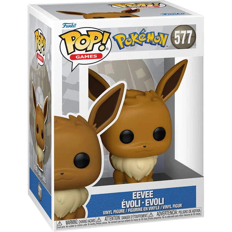 Funko Pop! Pokemon Eevee - Figura da Collezione Vinyl Nerdscape