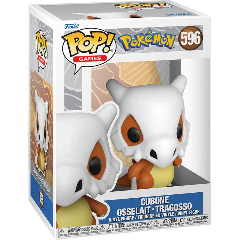 Funko Pop! Pokemon Cubone - Figura da Collezione Vinyl Nerdscape