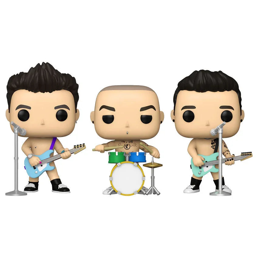 Funko Pop! Blink 182 Pack 3 Figures - Figura da Collezione Vinyl - Nerdscape Nerdscape