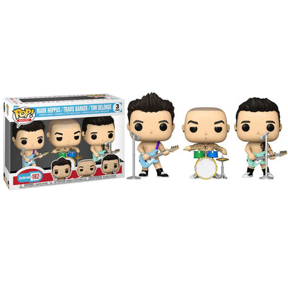 Funko Pop! Blink 182 Pack 3 Figures - Figura da Collezione Vinyl - Nerdscape Nerdscape
