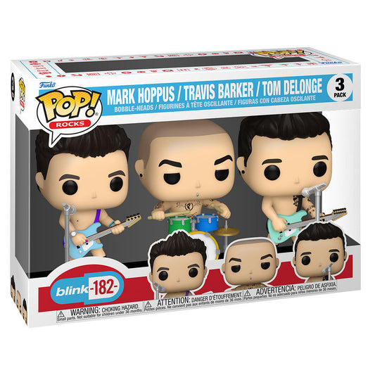 Funko Pop! Blink 182 Pack 3 Figures - Figura da Collezione Vinyl - Nerdscape