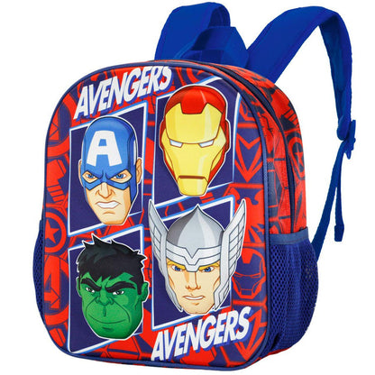 Marvel Avengers The Four 3D backpack 31cm Nerdscape