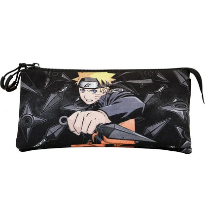 Naruto Shippuden Uzumaki triple pencil case Nerdscape