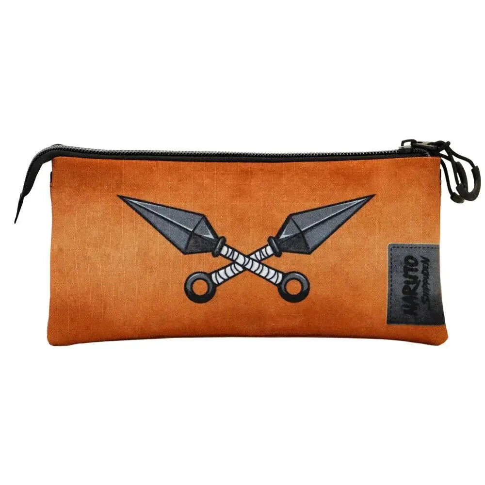 Naruto Shippuden Uzumaki triple pencil case Nerdscape