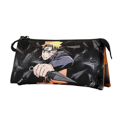 Naruto Shippuden Uzumaki triple pencil case Nerdscape