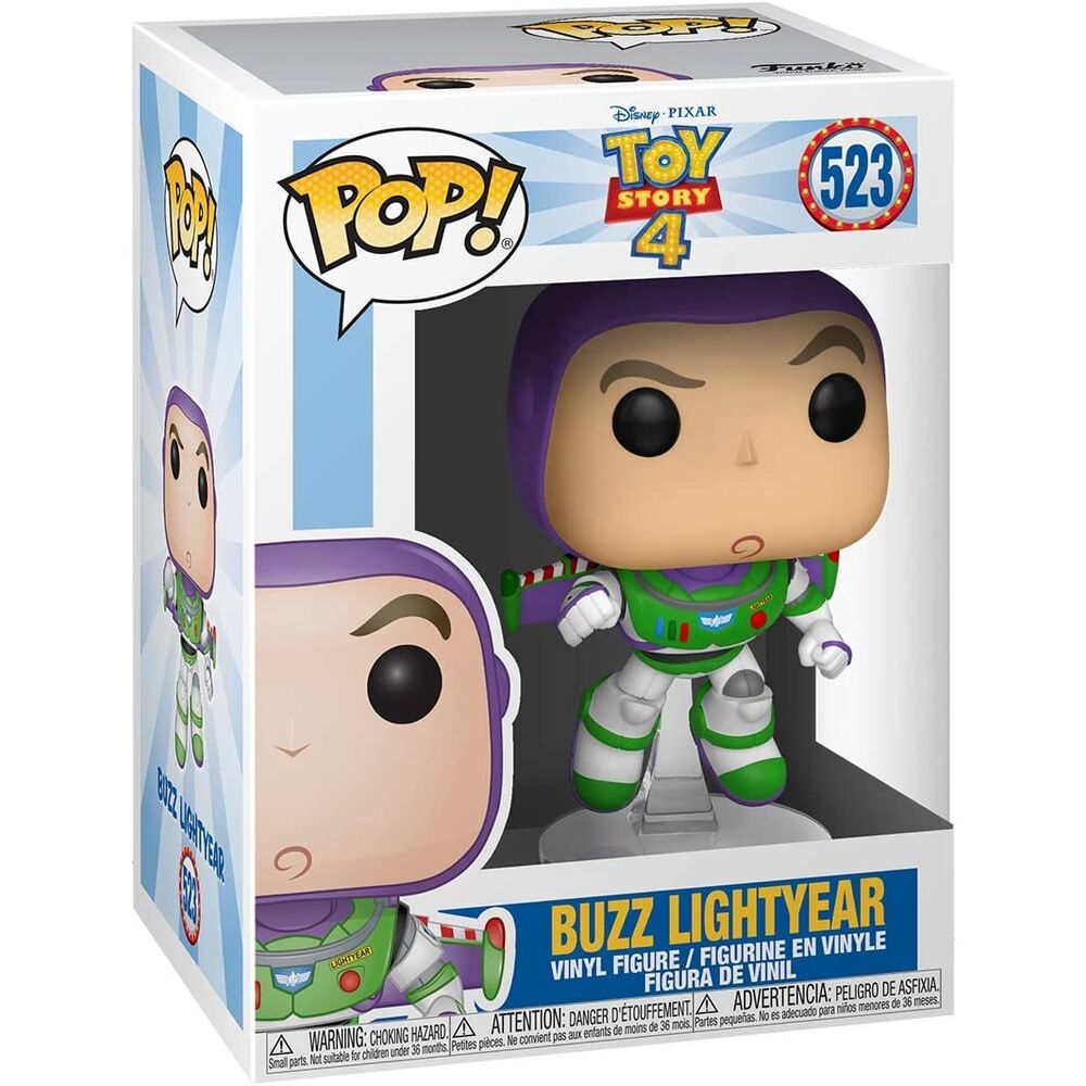 Funko Pop! Toy Story 4 Buzz Lightyear - Figura da Collezione Vinyl Nerdscape