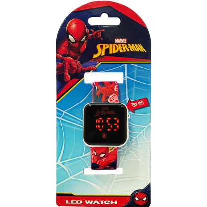 Marvel Spiderman led watch Nerdscape