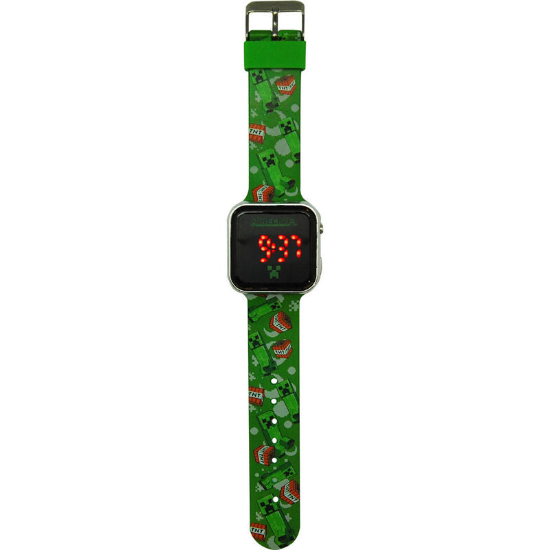 Minecraft led watch Nerdscape
