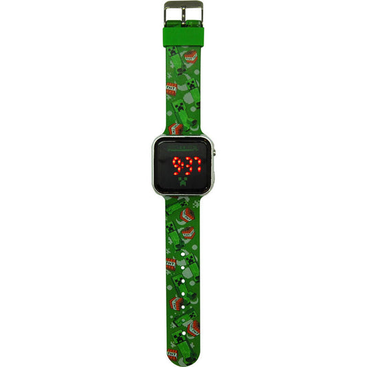 Minecraft led watch Nerdscape