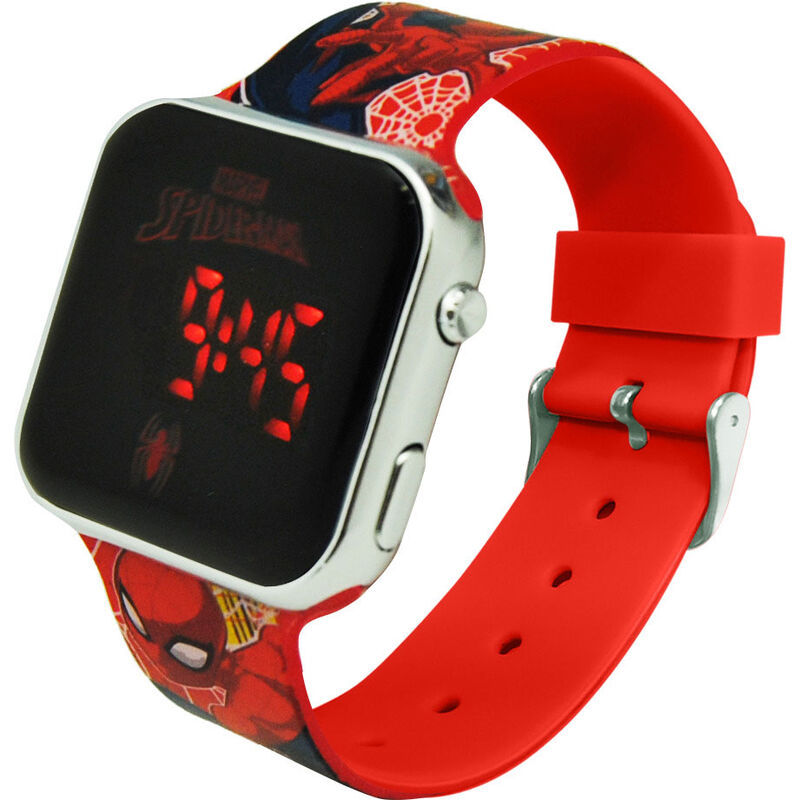 Marvel Spiderman led watch Nerdscape